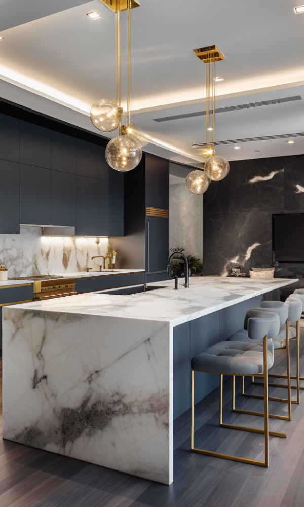 Sleek Modern Kitchen
